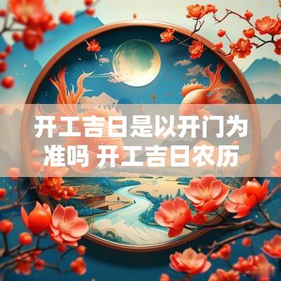 开工吉日是以开门为准吗 开工吉日农历