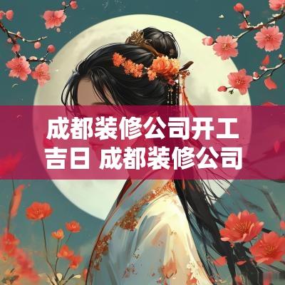 成都装修公司开工吉日 成都装修公司怎样开工