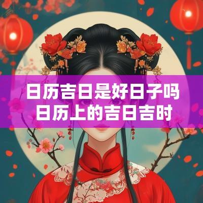 日历吉日是好日子吗 日历上的吉日吉时准吗