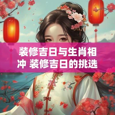 装修吉日与生肖相冲 装修吉日的挑选和属相有关系嘛