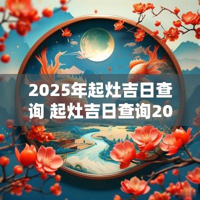 2025年起灶吉日查询 起灶吉日查询2025