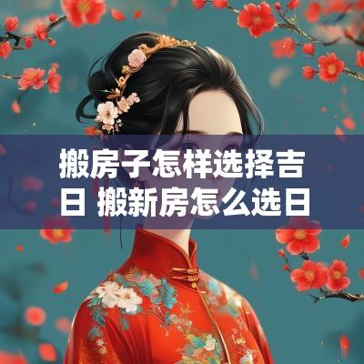 搬房子怎样选择吉日 搬新房怎么选日子