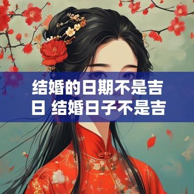 结婚的日期不是吉日 结婚日子不是吉日怎么办