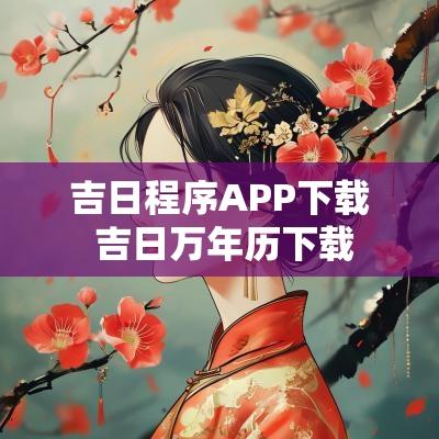 吉日程序APP下载 吉日万年历下载