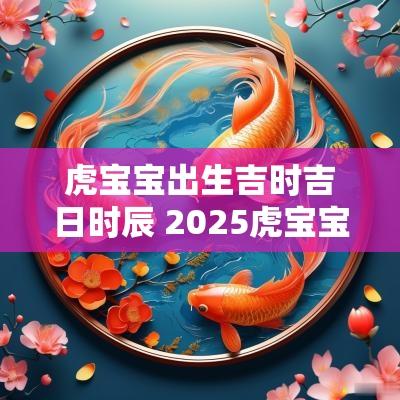 虎宝宝出生吉时吉日时辰 2025虎宝宝吉时吉日