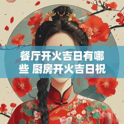 餐厅开火吉日有哪些 厨房开火吉日祝福语