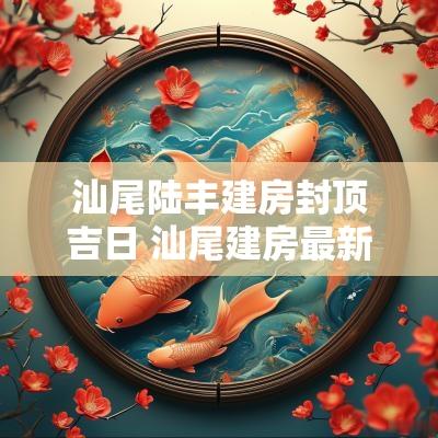 汕尾陆丰建房封顶吉日 汕尾建房最新消息
