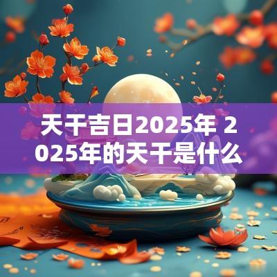 天干吉日2025年 2025年的天干是什么
