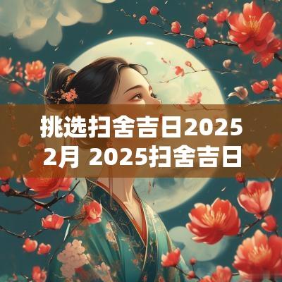 挑选扫舍吉日20252月 2025扫舍吉日3月
