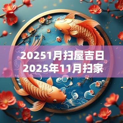 20251月扫屋吉日 2025年11月扫家吉日
