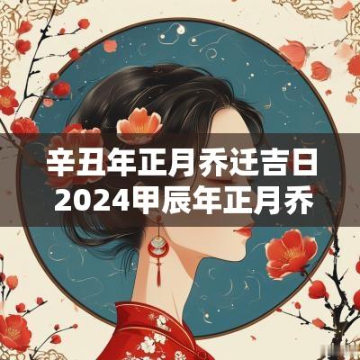 辛丑年正月乔迁吉日 2025甲辰年正月乔迁吉日