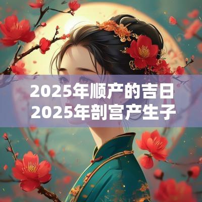 2025年顺产的吉日 2025年剖宫产生子吉日