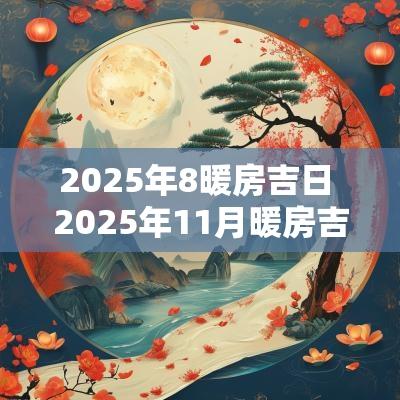 2025年8暖房吉日 2025年11月暖房吉日查询表