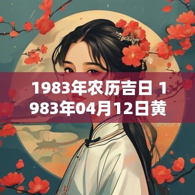 1983年农历吉日 1983年04月12日黄历吉日查询