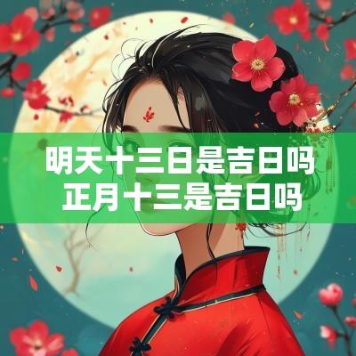 明天十三日是吉日吗 正月十三是吉日吗