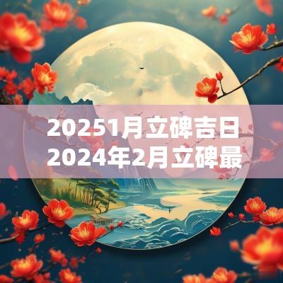 20251月立碑吉日 2025年2月立碑最好吉日