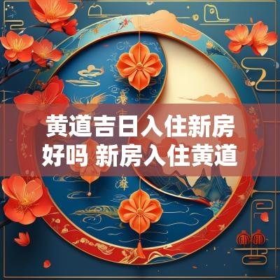 黄道吉日入住新房好吗 新房入住黄道吉日一览表