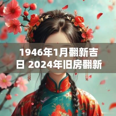 1946年1月翻新吉日 2025年旧房翻新一月吉日