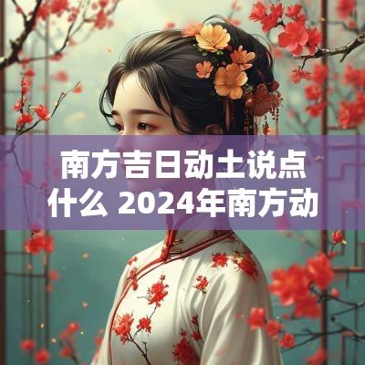 南方吉日动土说点什么 2025年南方动土哪天最好