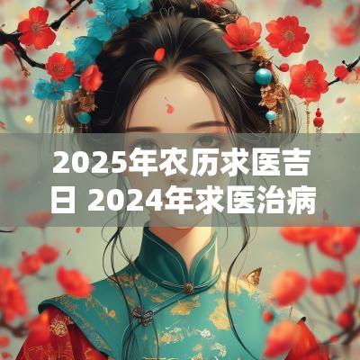 2025年农历求医吉日 2025年求医治病黄道吉日