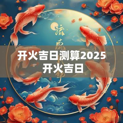 开火吉日测算2025 开火吉日