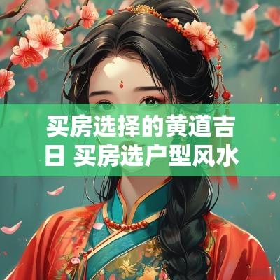 买房选择的黄道吉日 买房选户型风水