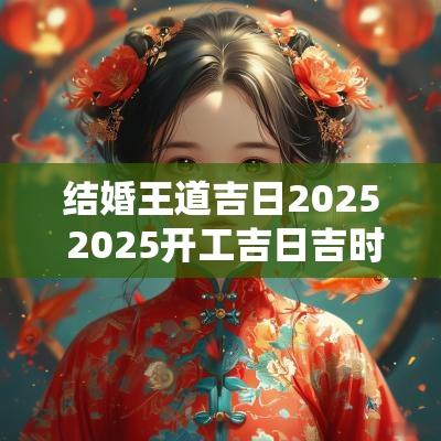 结婚王道吉日2025 2025开工吉日吉时