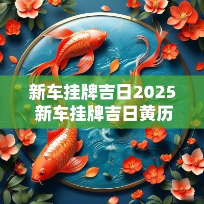 新车挂牌吉日2025 新车挂牌吉日黄历