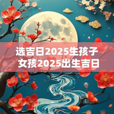 选吉日2025生孩子 女孩2025出生吉日