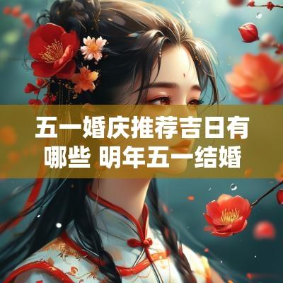 五一婚庆推荐吉日有哪些 明年五一结婚吉日