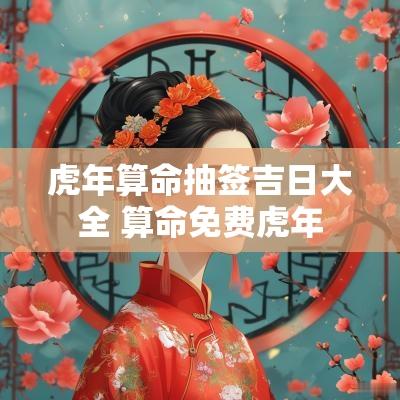 蛇年算命抽签吉日大全 算命免费蛇年