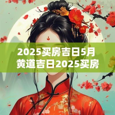 2025买房吉日5月 黄道吉日2025买房
