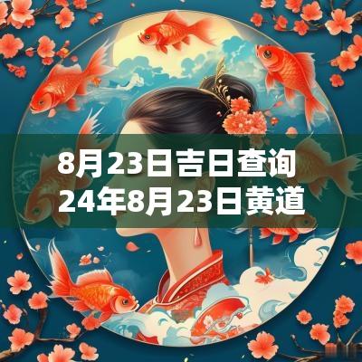 8月23日吉日查询 24年8月23日黄道吉日查询