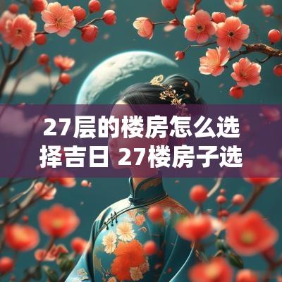 27层的楼房怎么选择吉日 27楼房子选择哪层好