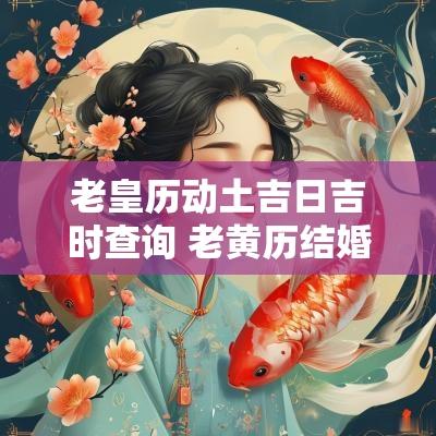 老皇历动土吉日吉时查询 老黄历结婚吉日查询
