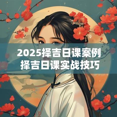 2025择吉日课案例 择吉日课实战技巧