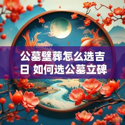 公墓壁葬怎么选吉日 如何选公墓立碑吉日