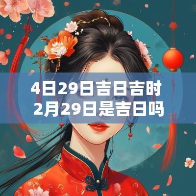 4日29日吉日吉时 2月29日是吉日吗