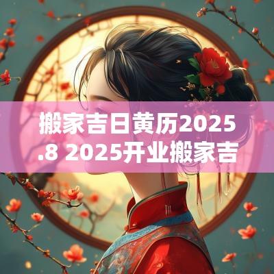 搬家吉日黄历2025.8 2025开业搬家吉日