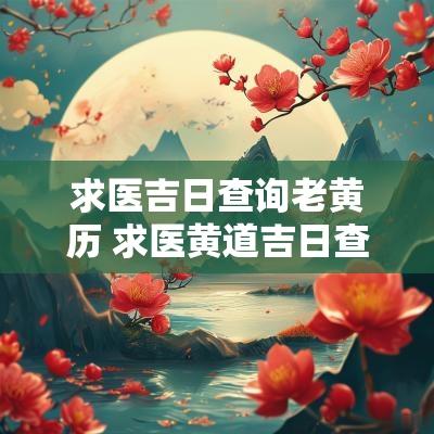 求医吉日查询老黄历 求医黄道吉日查询2025