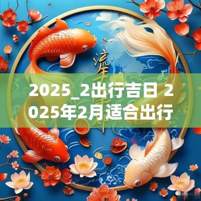 2025_2出行吉日 2025年2月适合出行的吉日
