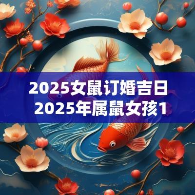 2025女鼠订婚吉日 2025年属鼠女孩1月结婚吉日一览表