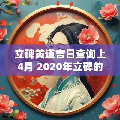 立碑黄道吉日查询上4月 2025年立碑的黄道吉日 立碑黄道吉日查询上4月 2025年立碑的黄道吉日