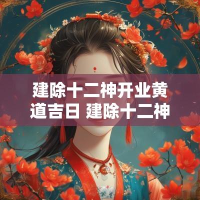 建除十二神开业黄道吉日 建除十二神哪些是搬新家吉日