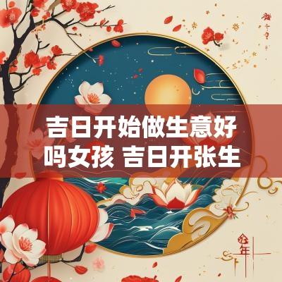 吉日开始做生意好吗女孩 吉日开张生意旺