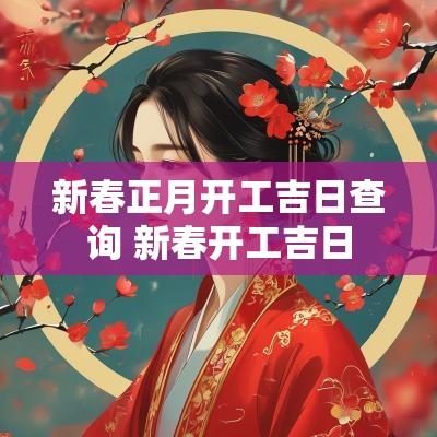 新春正月开工吉日查询 新春开工吉日