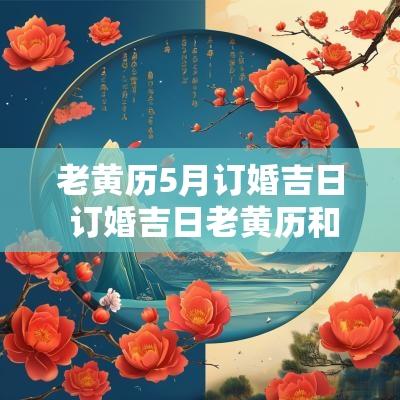 老黄历5月订婚吉日 订婚吉日老黄历和新黄历哪个好