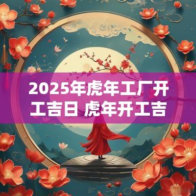 2025年蛇年工厂开工吉日 蛇年开工吉日