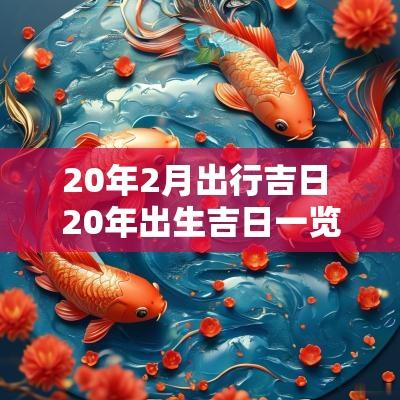 20年2月出行吉日 20年出生吉日一览表