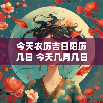 今天农历吉日阳历几日 今天几月几日黄道吉日